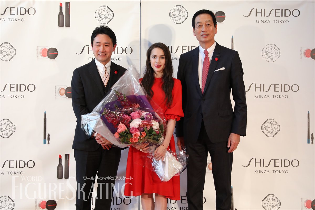 Генеральный директор Shiseido поздравил Алину с победой на чемпионате мира