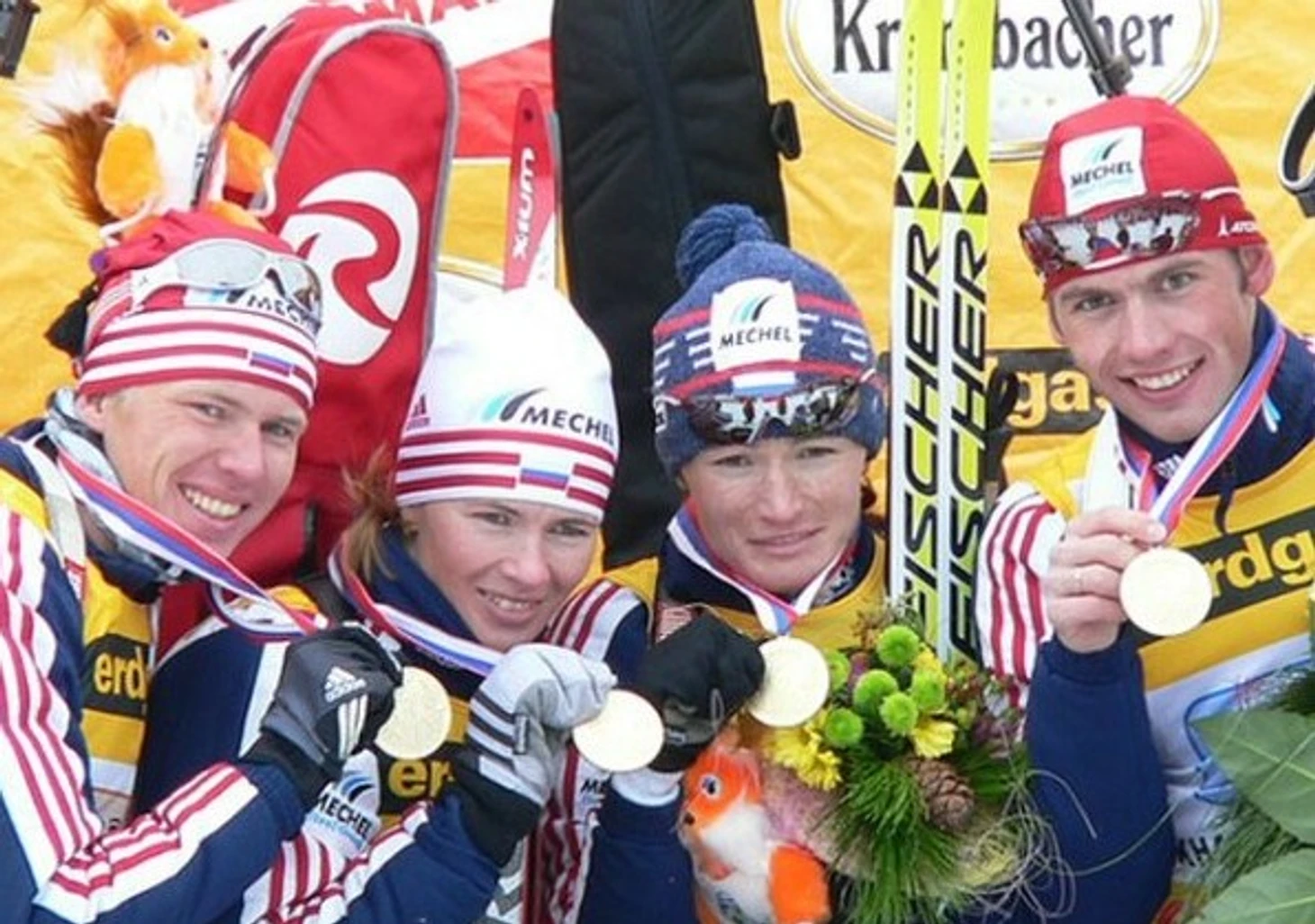 Биатлонисты в Ханты-Мансийске-2005