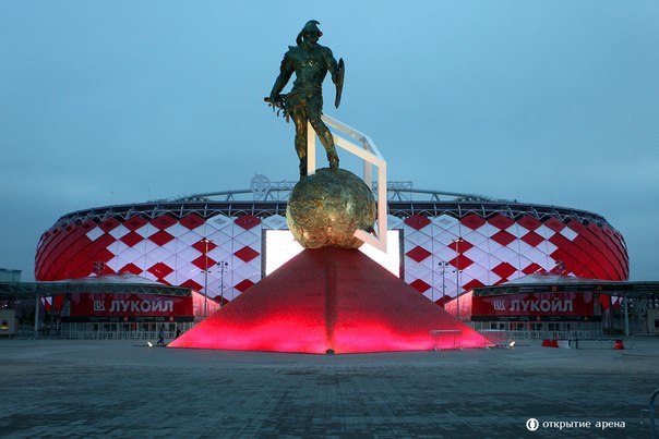 Лукойл Арена, болельщики, Спартак, премьер-лига Россия