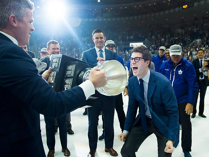 Leafs GM Kyle Dubas revels in Marlies' Calder Cup win | CBC Sports