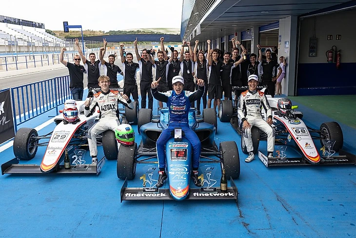 Hugh Barter third in Spanish F4 standings as Campos dominates Jerez weekend  — Raceweek