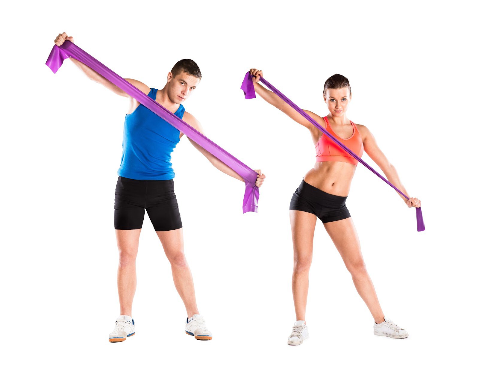 Комплекс упражнений с эластичной лентой – лучшие упражнения с эспандером для мужчин и женщин