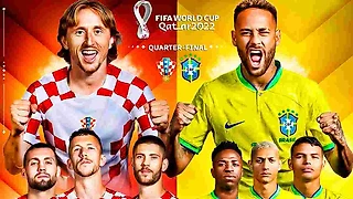 ЧМ-2022, ¼ финала: Хорватия — Бразилия