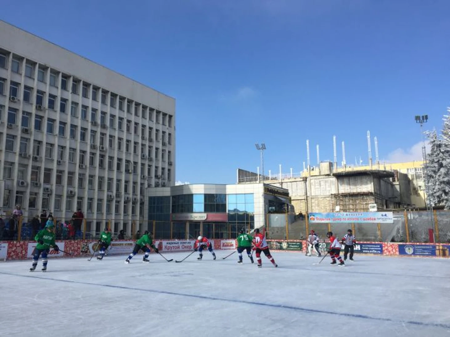 Фрагмент Кубка главы Пятигорска по хоккею