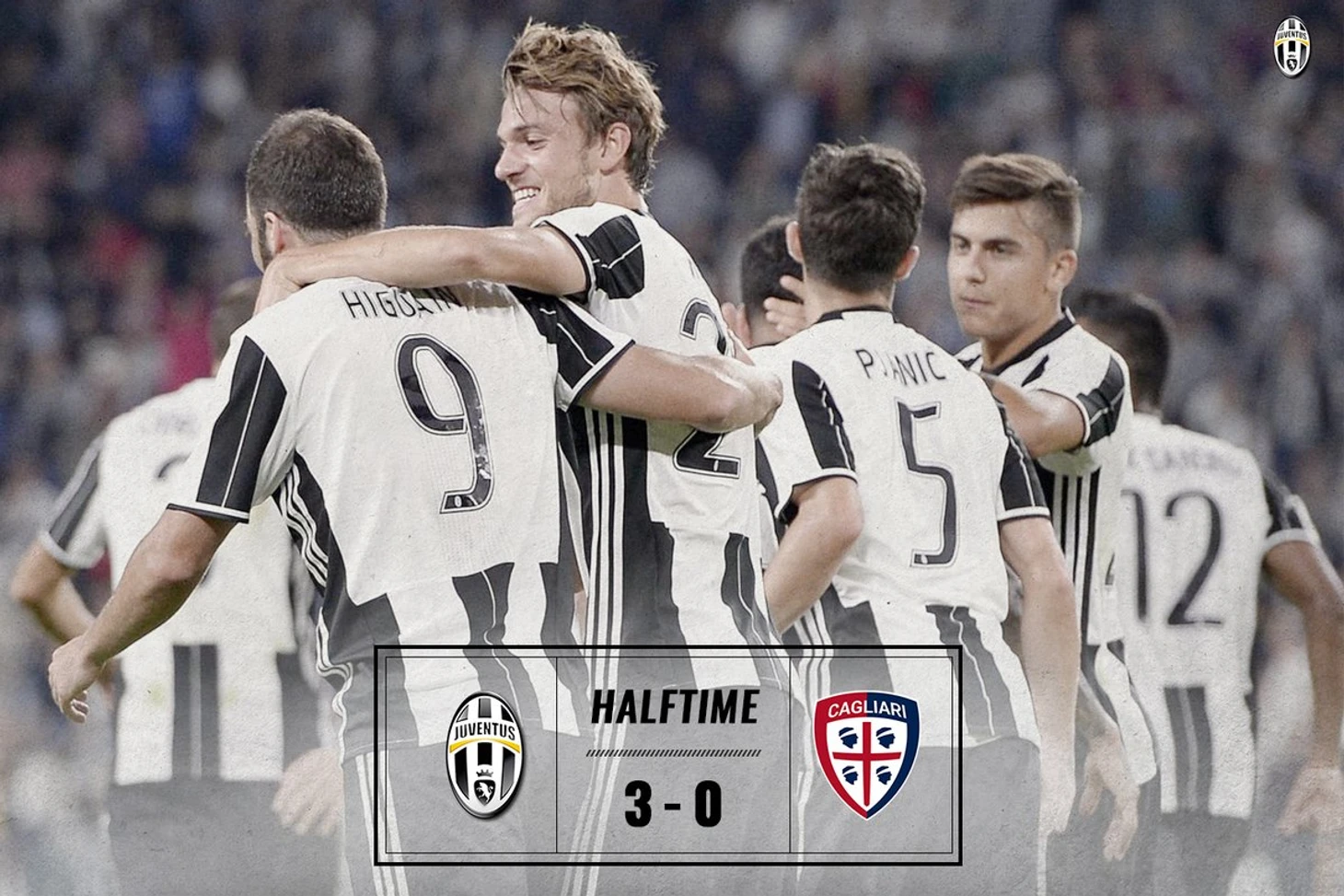 Юве - Кальяри. Первый тайм.