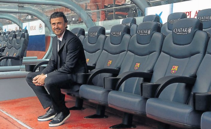 21 мая 2014 года Луис Энрике  был представлен прессе как новый тренер &#171;Барселоны&#187;