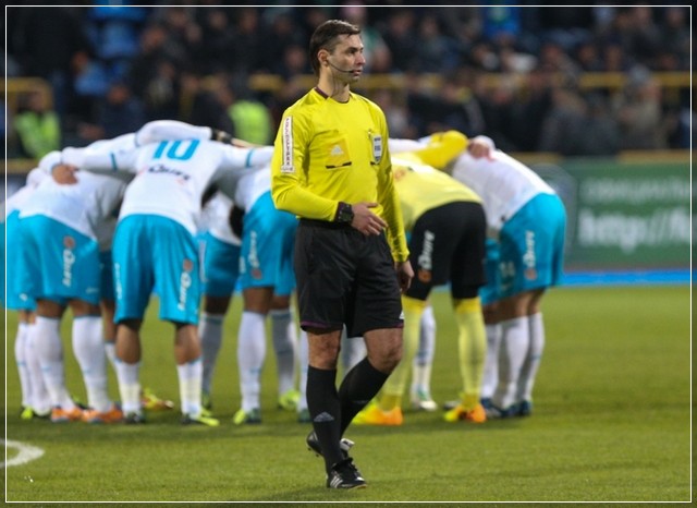 Представляем главного судью матча «Анжи» (Махачкала) – «Зенит»