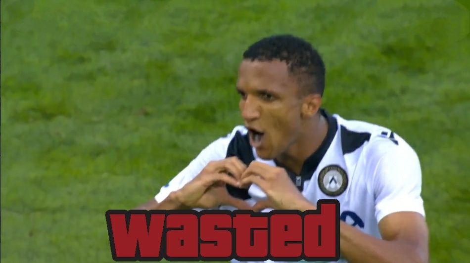 Бекао забил за Удинезе в ворота Милана в первом матче Серии А