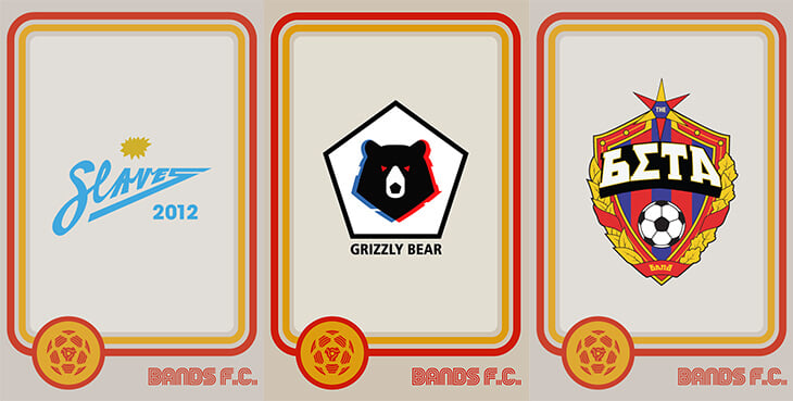 Два британца объединяют футбол и музыку на логотипах (есть даже ФК «Москва»). Так классно, что к ним пришли «Сити» и «Рома»