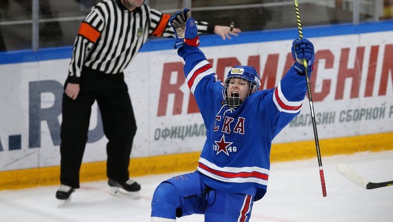 Главный русский талант забил первый гол в КХЛ – в 16 лет!