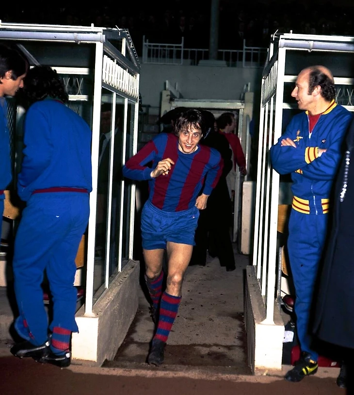 Cruyff at Highbury, 1974