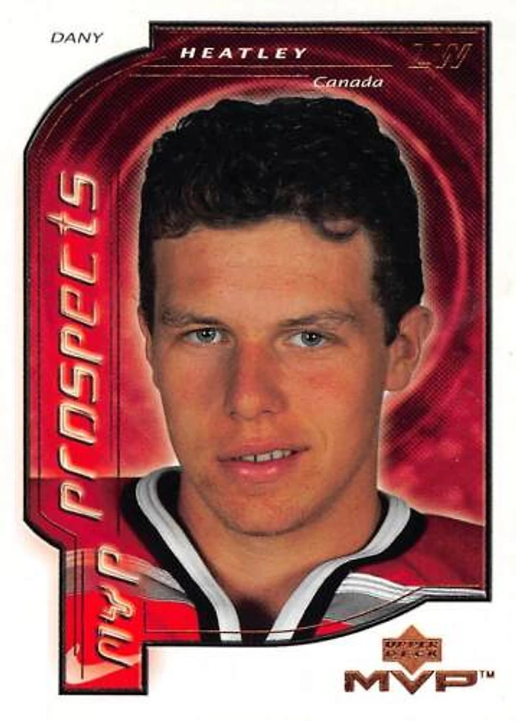 2000 Upper Deck MVP Hockey Dany Heatley Rookie Card #211 EX+ OTTAWA  SENATORS | eBay