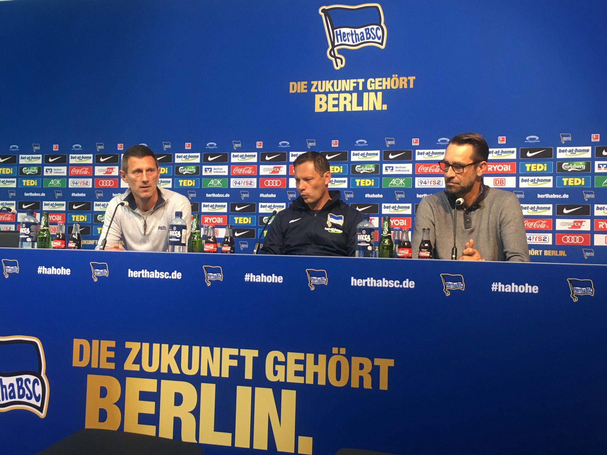 Тренер «Герты» Дардаи перед игрой с Леверкузеном