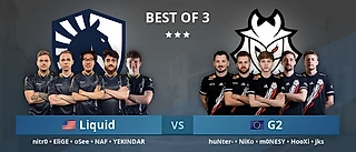 Прогнозируем результаты матча Team Liquid vs G2 в рамках BLAST Premier Fall Final 2022