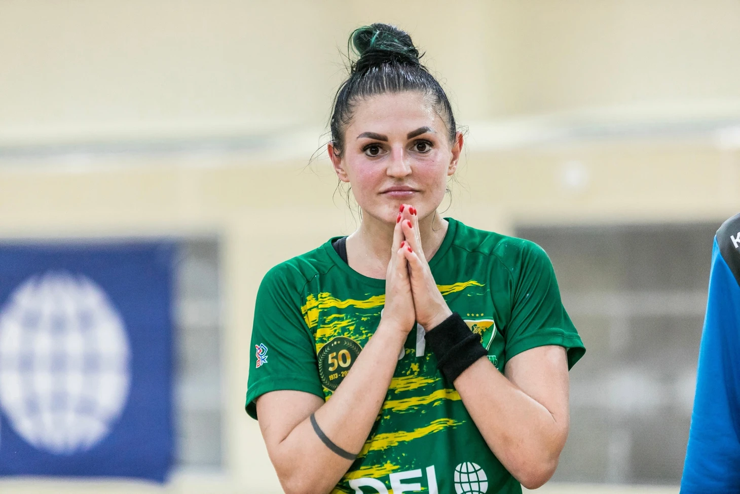 Olimpbet Суперлига. Мария Гафонова: "Я не грубый игрок, просто люблю обниматься с соперницами!", изображение №1