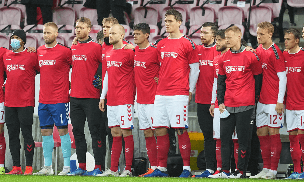 Сборная Дании по футболу, Политика, ЧМ-2022