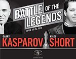 Battle of the Legends: Kasparov vs. Short, Day 2 - 04.26.15