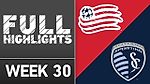 HIGHLIGHTS: New England Revolution 3-1 Sporting Kansas City