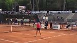 Gael Monfils Incredible Slam Dunk Smash, over Daria Gavrilova Internazionali BNL Rome 2016