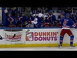 Gotta See It: Klein smokes Mitchell into Rangers bench