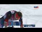 Зимние Олимпийские Игры. Сочи-2014. Лыжные гонки 50 км. Мужчины. Финишная прямая.