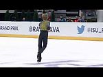 2015 ISU Junior Grand Prix of Figure Skating Men Free Skate Daniil BERNADINER RUS