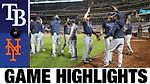 Randy Arozarena hits two homers, Rays clinch AL East | Rays-Mets Game Highlights 9/23/20