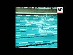 SYND 26 10 75 SWIMMING FINALS IN PAN AMERICAN GAMES