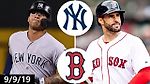 Yankees vs. Red Sox Highlights | September 9, 2019 | 2019 MLB Season