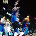 SERGE WITH THE SPIKE BLOCK!