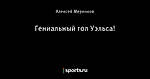 Гениальный гол Уэльса!