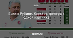 Билл в Рубине. Карьера тренера в одной картинке