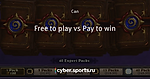 Free to play vs Pay to win