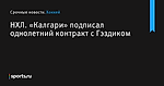 «Калгари» подписал однолетний контракт с Гэздиком, НХЛ - Хоккей - Sports.ru