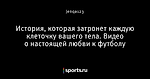 История, которая затронет каждую клеточку вашего тела. Видео о настоящей любви к футболу