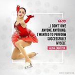 Olympic Channel on Instagram: “Olympic champion Alina Zagitova from Russia says she has learned to deal with haters.⁠ ⁠ The figure skater, who announced a break from all…”