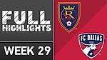 HIGHLIGHTS | Real Salt Lake 0-0 FC Dallas