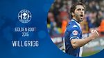 2015-16 AWARDS: Golden Boot - Will Grigg