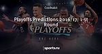 Playoffs Predictions 2016/17: 1-st Round