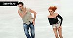 Тиффани Загорски получила травму ноги при падении в произвольном танце на чемпионате России