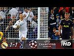 Real Madrid vs Tottenham Hotspur 1-1 | Highlights & Goals | 17/10/ 2017 - 720HD