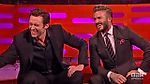 HUGH JACKMAN plays host w/ DAVID BECKHAM on The Graham Norton Show