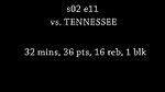 Domantas Sabonis vs. Tennessee s02e11