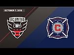 HIGHLIGHTS: Chicago Fire at D.C. United | October 7, 2018