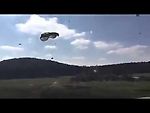 Американские военные на учениях НАТО в Германии десантировали джипы без парашютов