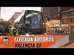 ASÍ HA SIDO LA LLEGADA DEL VALENCIA CF A MESTALLA PARA EL PARTIDO DE COPA DEL REY