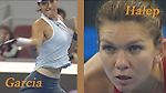 Garcia - Halep Highlights