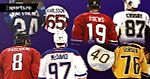 Самые популярные и самые редкие номера НХЛ