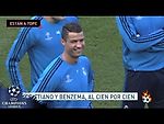 La felicidad de Cristiano Ronaldo antes de enfrentar al Manchester City • 2016