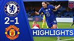 Chelsea 2-1 Manchester United | Blues Equal Unbeaten WSL Streak | Women's Super League Highlights